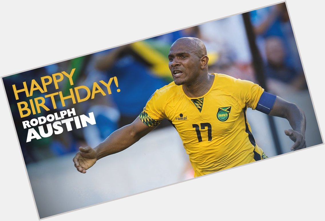 Happy Birthday to Rodolph Austin, 2015 Gold Cup runner-up!  