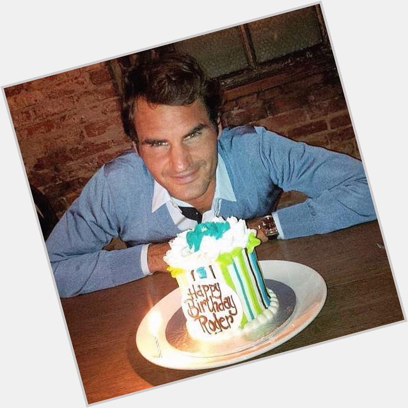 Happy birthday Roger Federer!  