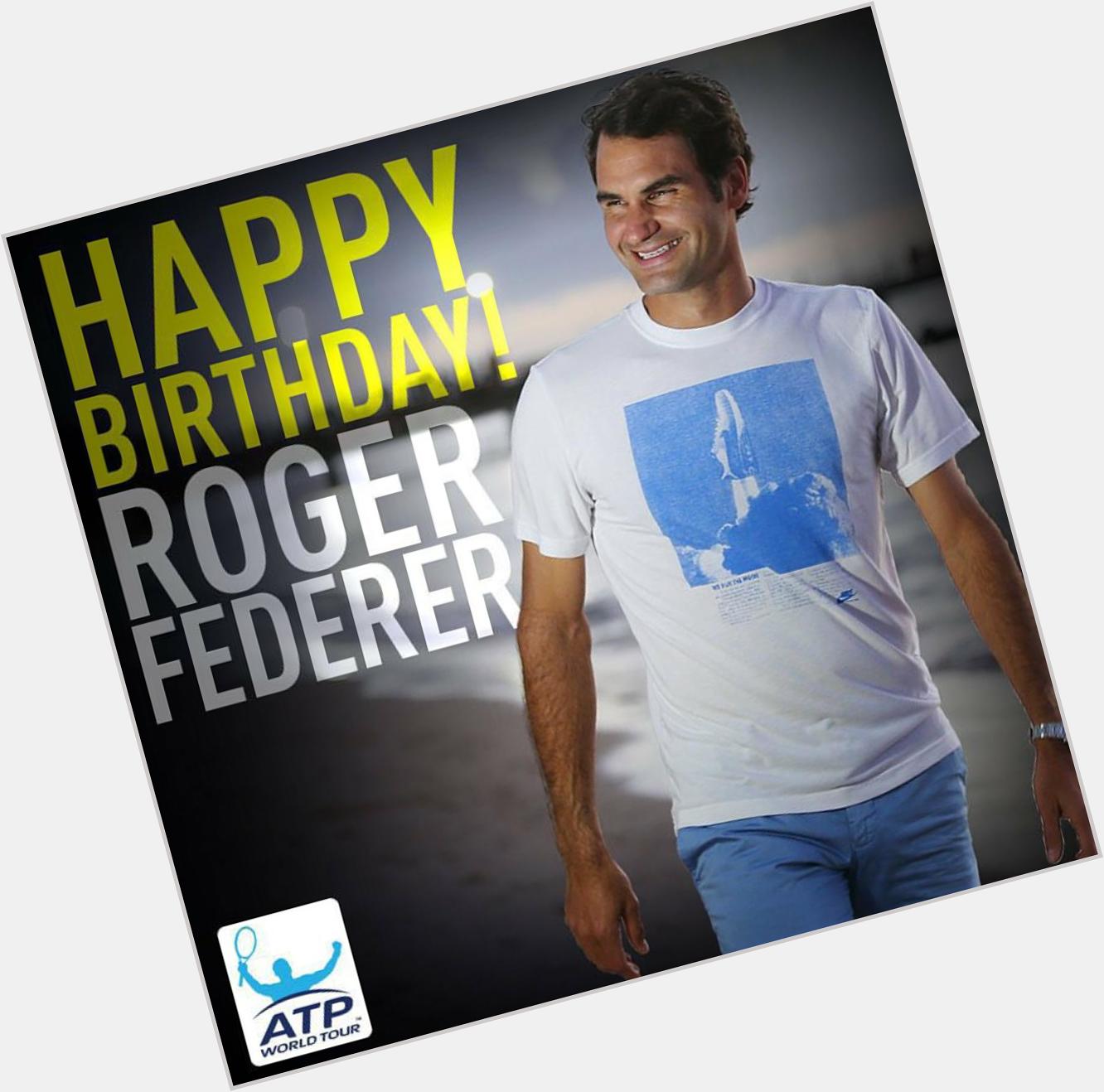 Today is Roger Federer\s 34th birthday! In name of and all the fans: HAPPY BIRTHDAY ROGER FEDERER! 