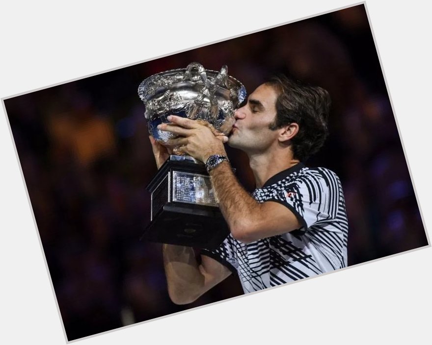 Happy 36th birthday to  Roger Federer!

Grand Slams                     