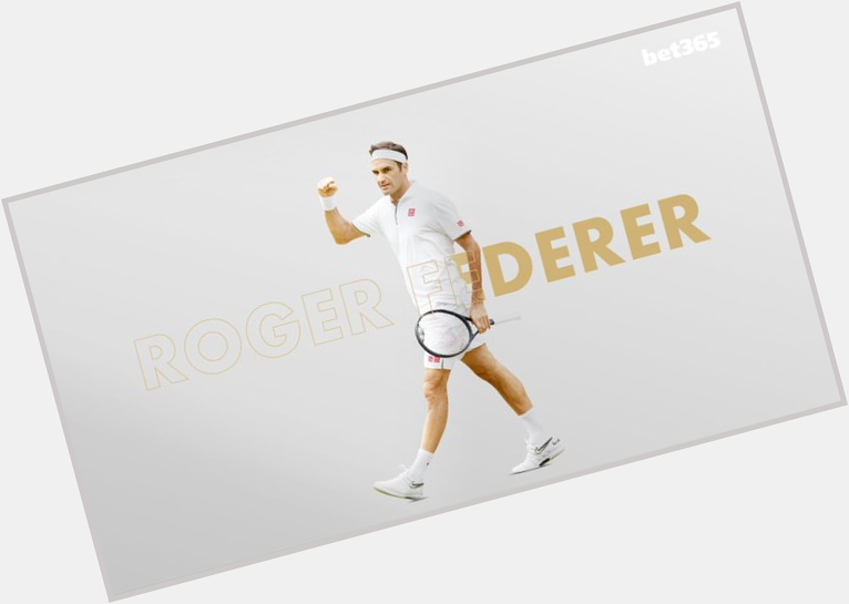 Happy birthday to the great Roger Federer.

Putting the \RF\ in peRFection since 1981. 