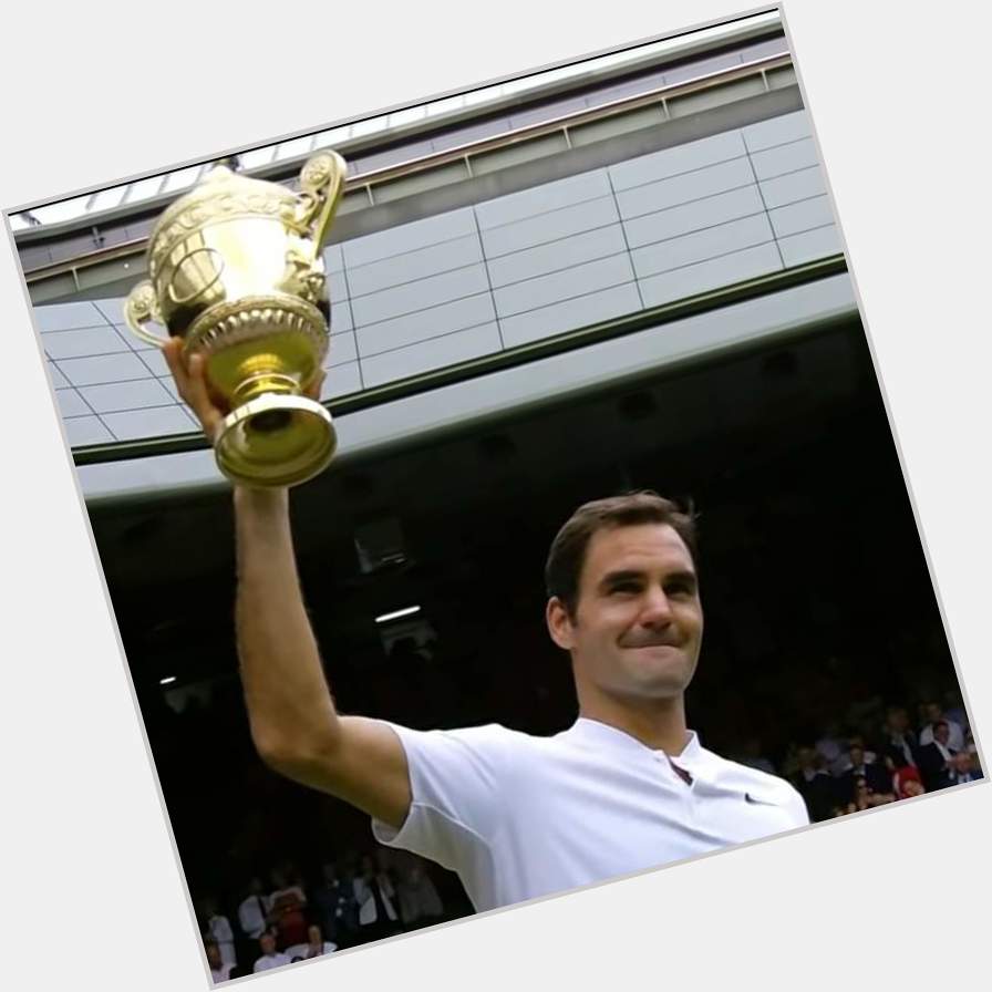 Happy birthday to one of the best Tennis player of all time, Roger Federer.  