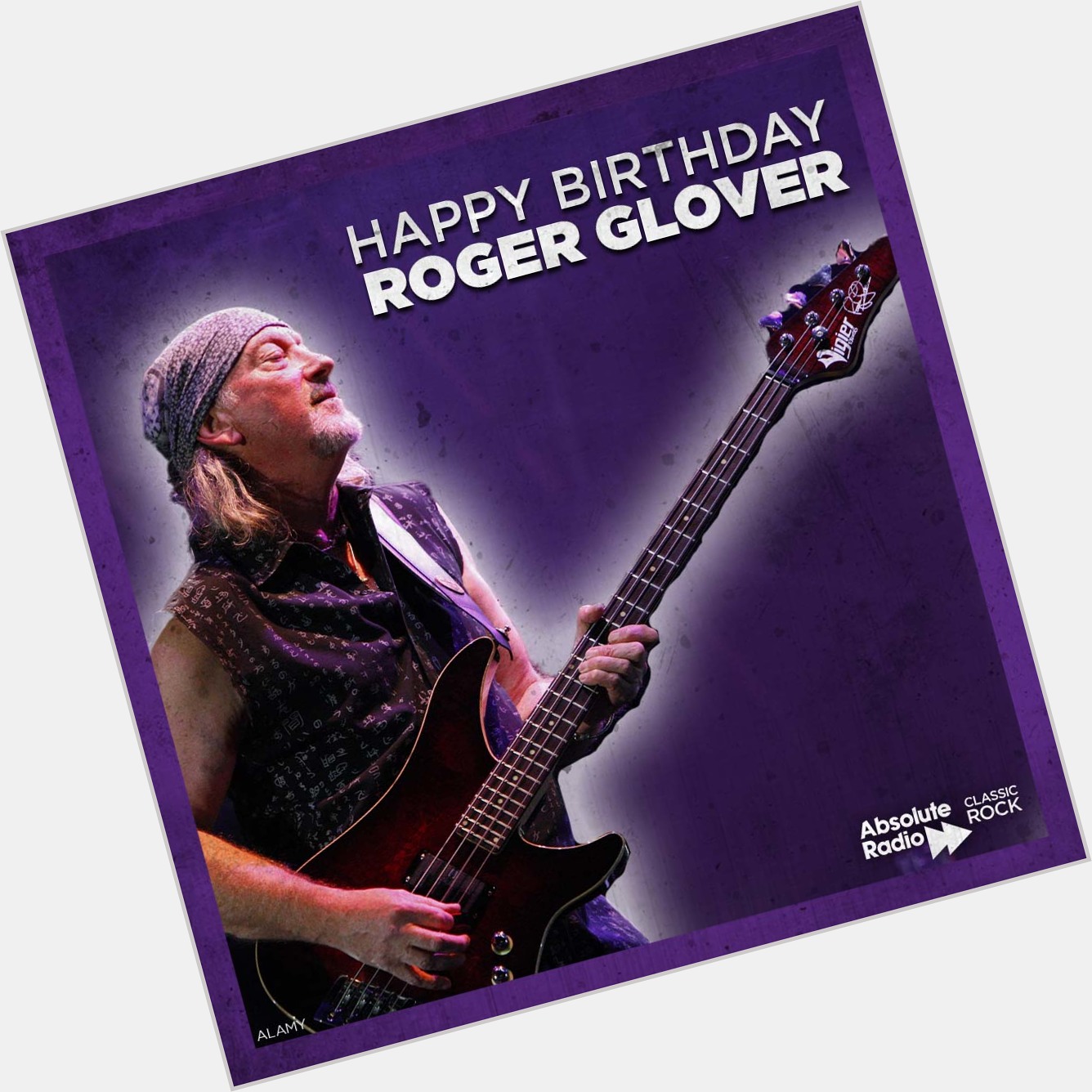 Happy birthday to bass maestro Roger Glover who turns 76 today! 