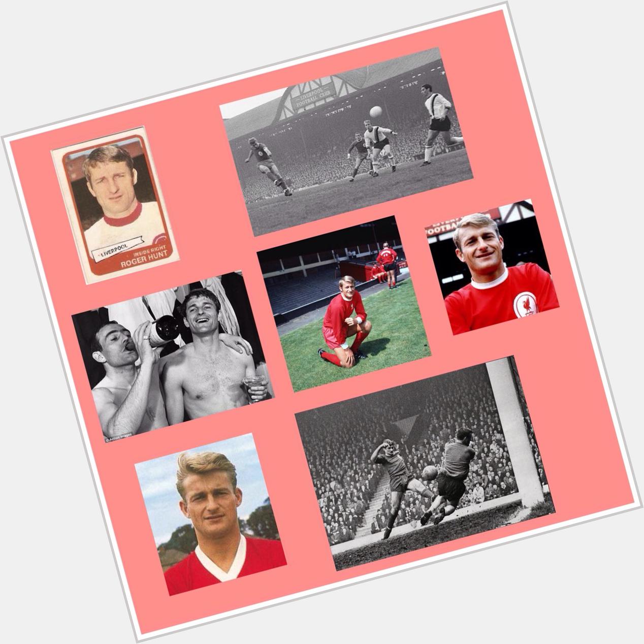Happy Birthday to Liverpool legend Roger Hunt, born in 1938.  285 goals in 492....  