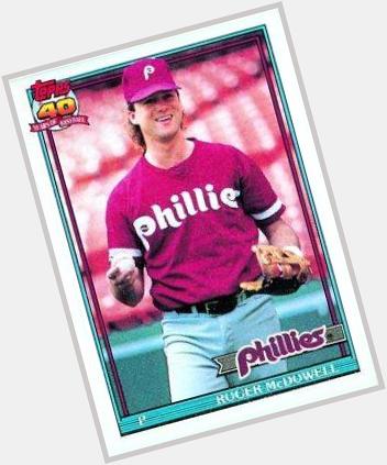 Happy 54th birthday to former colorful closer Roger McDowell, had 44 Saves from 1989-91. 