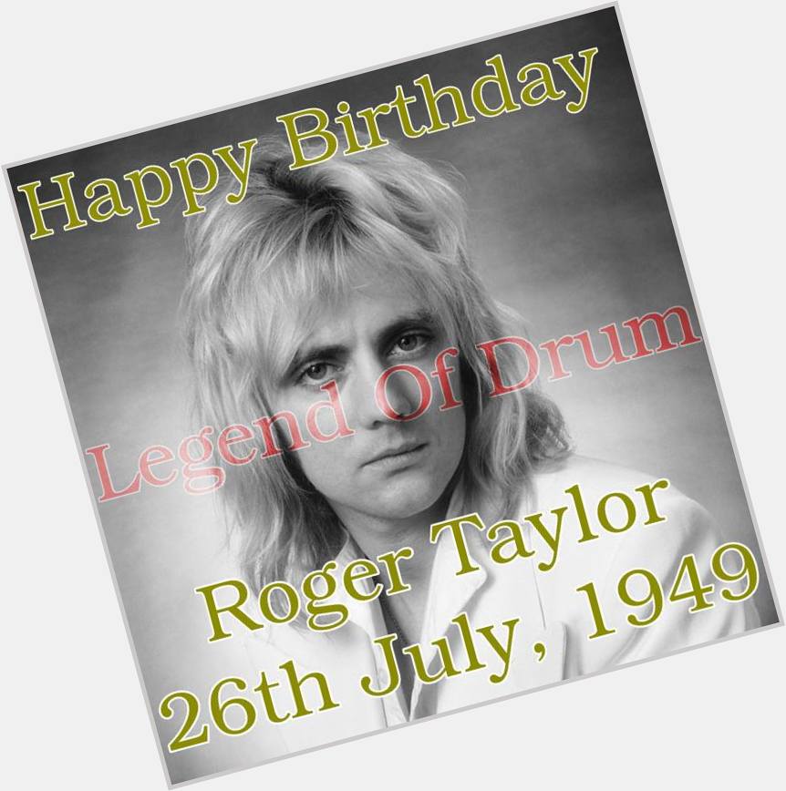   Happy 66th Birthday, Roger Meddows Taylor  