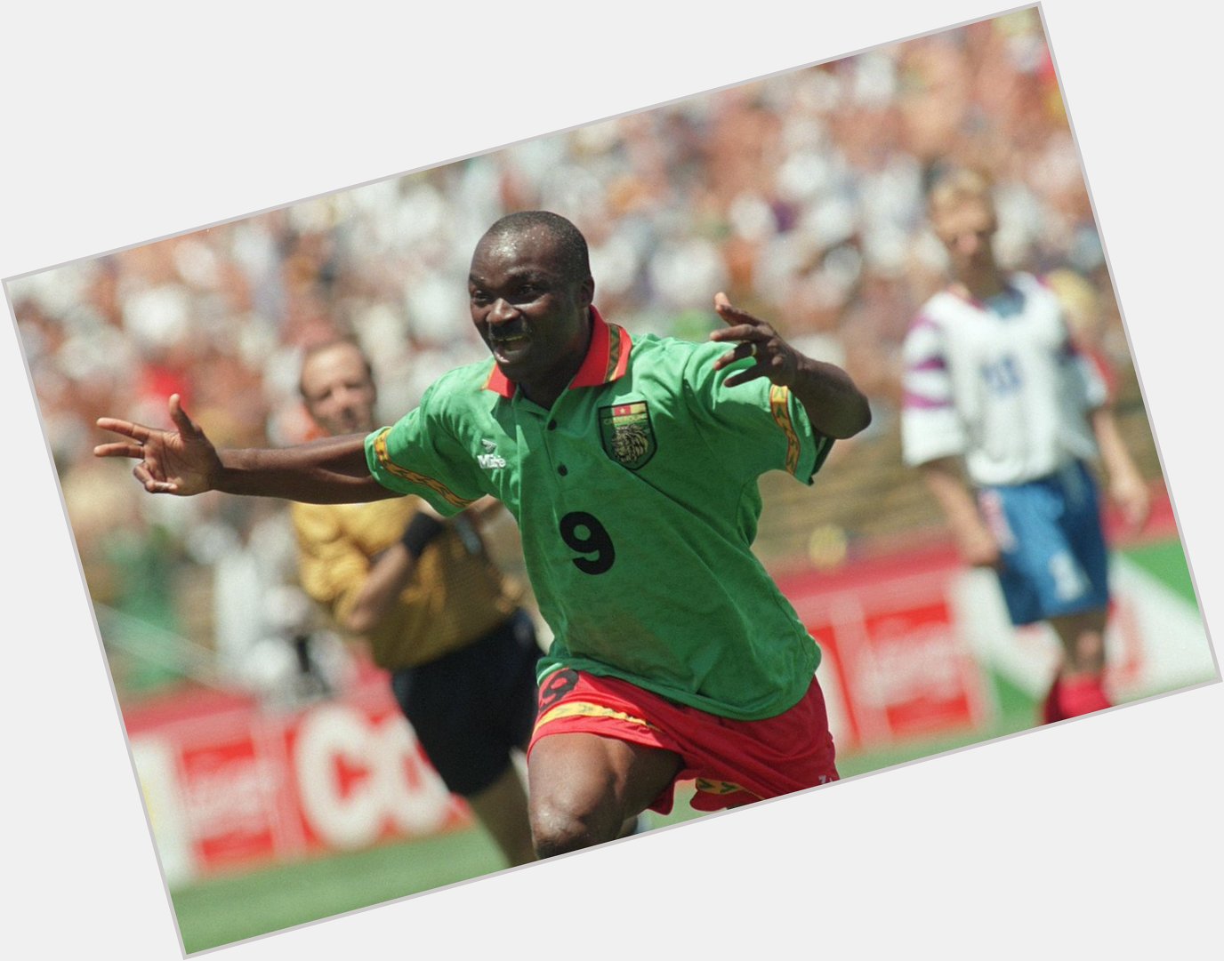 Happy birthday Roger Milla! Cameroon legend played final game aged 42, is 63 today
 