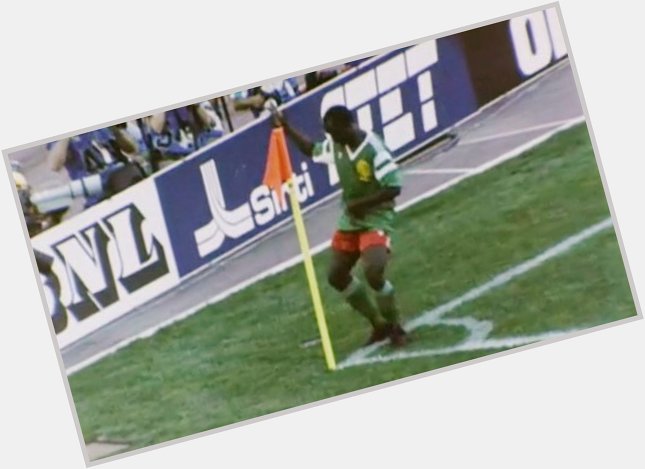 A REMINDER:

Happy Birthday Roger Milla A World Cup goalscorer at the age of 42. What a legend!  