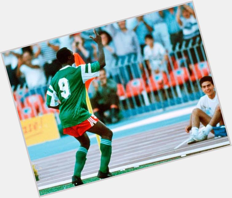 Happy birthday Roger Milla! The oldest goalscorer in the World Cup history. The iconic celebration! 