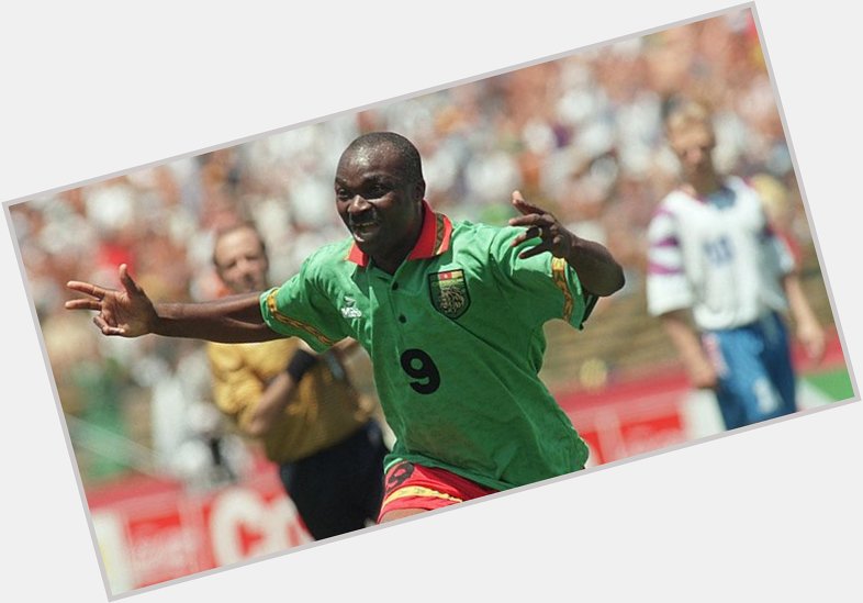 Happy 68th birthday to the legend Roger Milla. Scoring a World Cup goal at 42 is pretty special. 