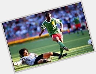 Happy birthday to my friend and world football legend, Roger Milla. He turns 70 today! 