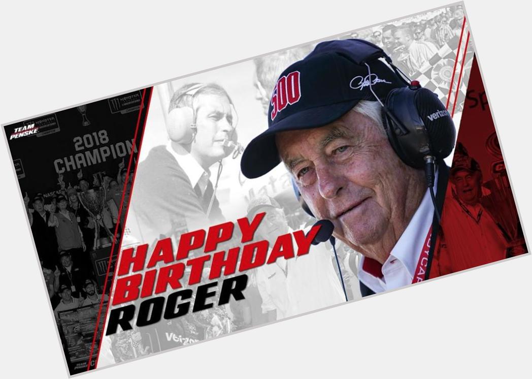 Happy birthday to Roger Penske! Help us wish The Captain a happy birthday!  