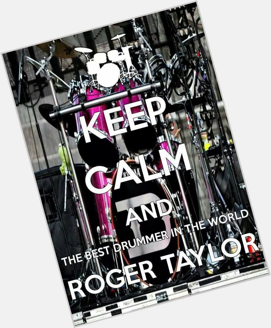 Happy birthday roger taylor..love me.xx 