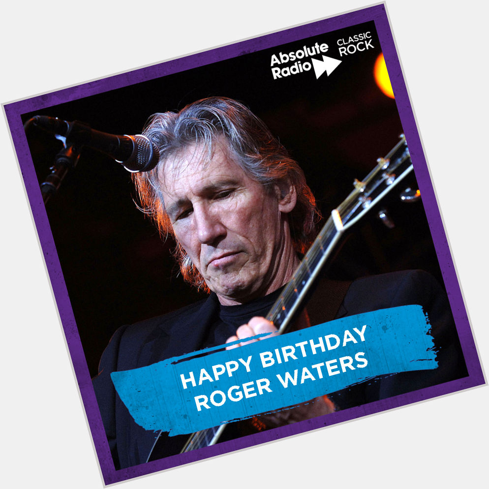 Happy birthday to the legendary Roger Waters of Pink Floyd!

What\s your favourite song by him? 