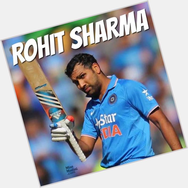 Happy Birthday Rohit Sharma! 