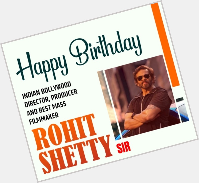 Happy birthday Indian bollywood director, producer and best mass sir. 