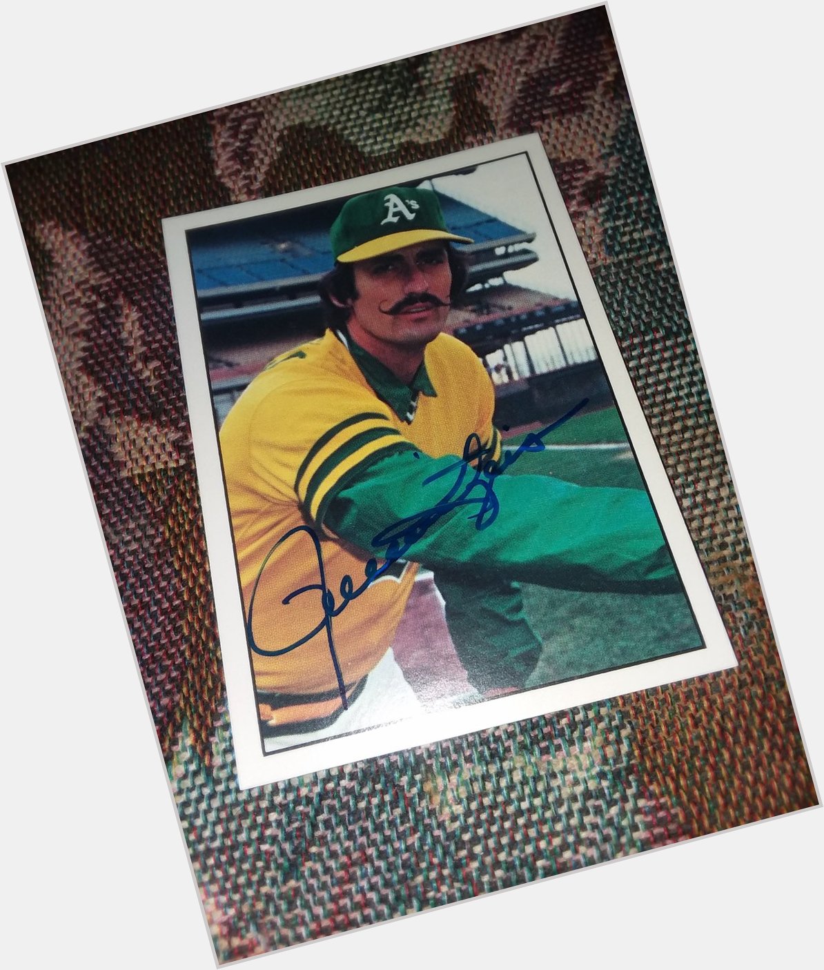  Happy Birthday Rollie Fingers! A Red Sox for a day! 