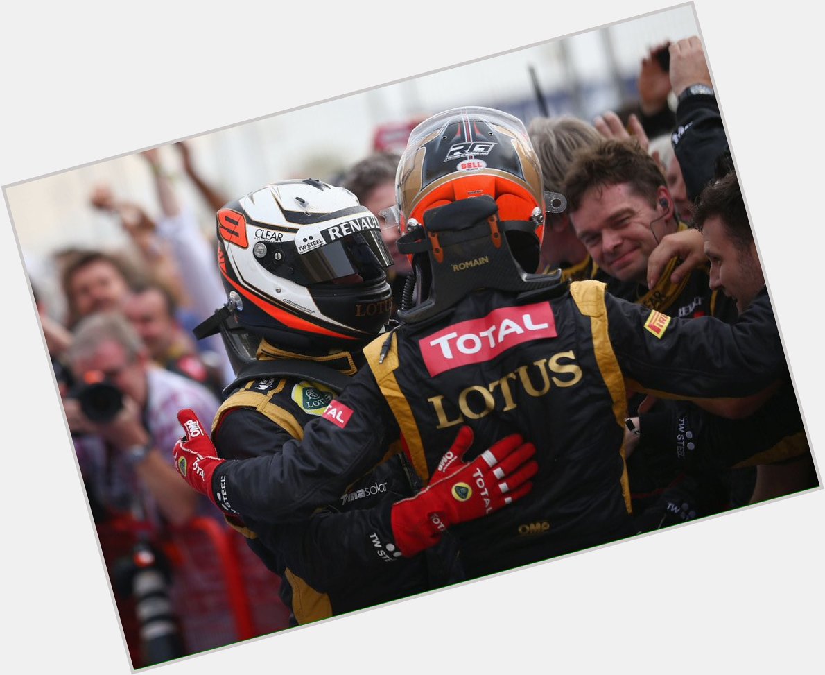 Happy 31st birthday to Kimi\s former teammate, Romain Grosjean! 