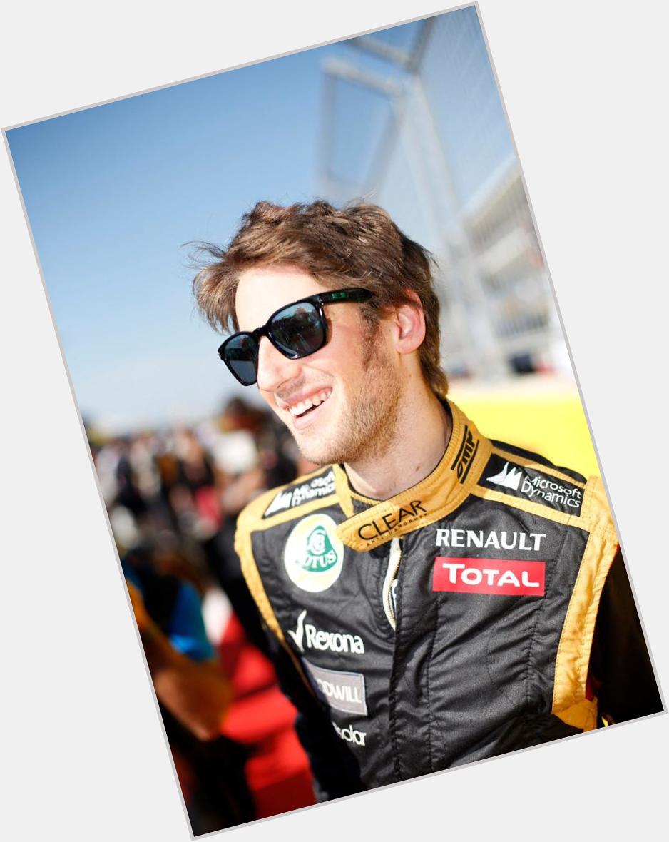   Happy birthday Romain Grosjean!
Born 17 April 1986 in Geneva. 67 starts, 9 podiums, 242 points, 29 years 