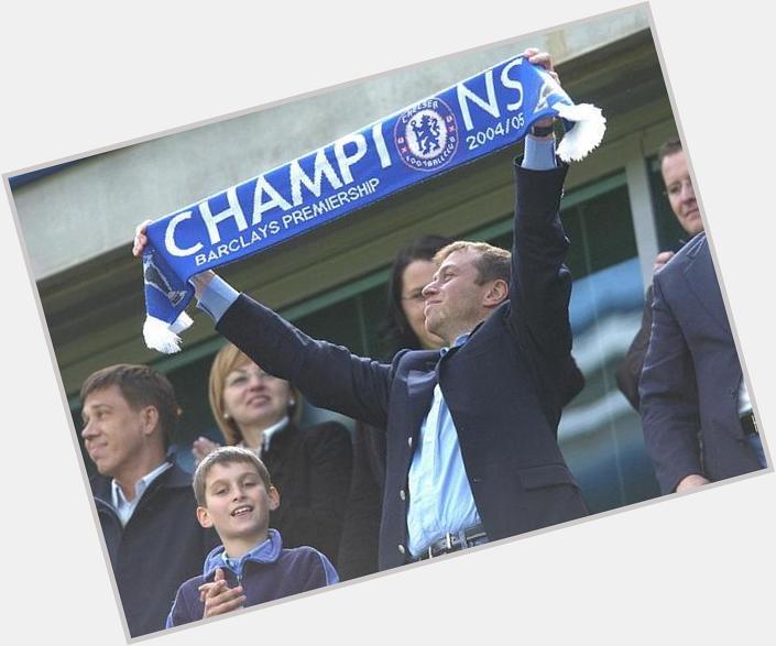 Happy birthday to owner Roman Abramovich who turns 48 today. 
