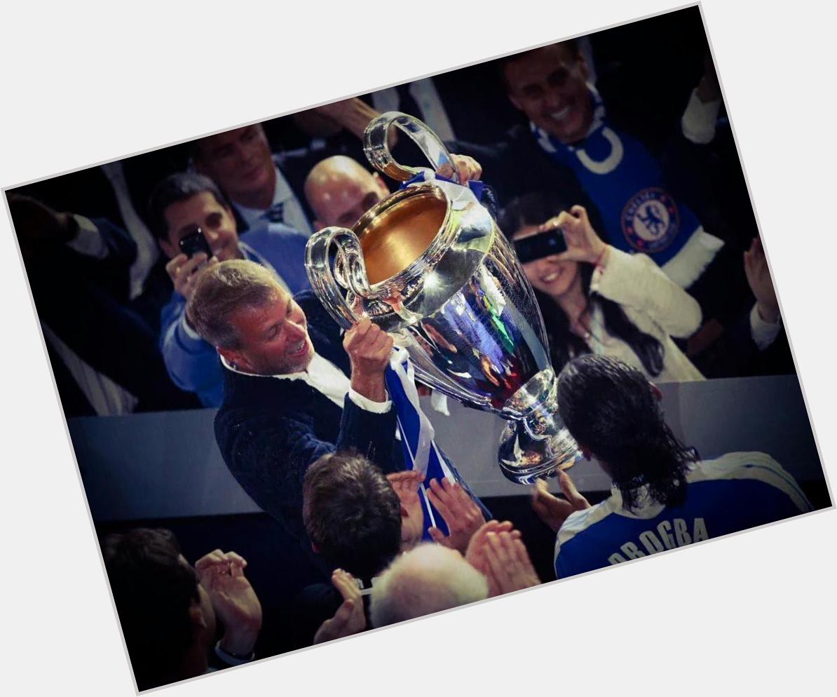 Happy Birthday Roman Abramovich! Thank you for everything! 
