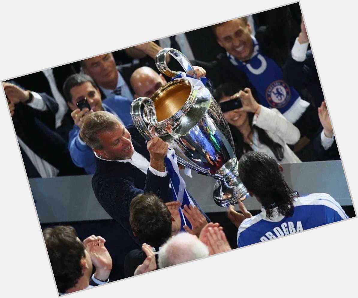 Happy Birthday Roman Abramovich! None of this would have been possible without you, thank you for everything. 