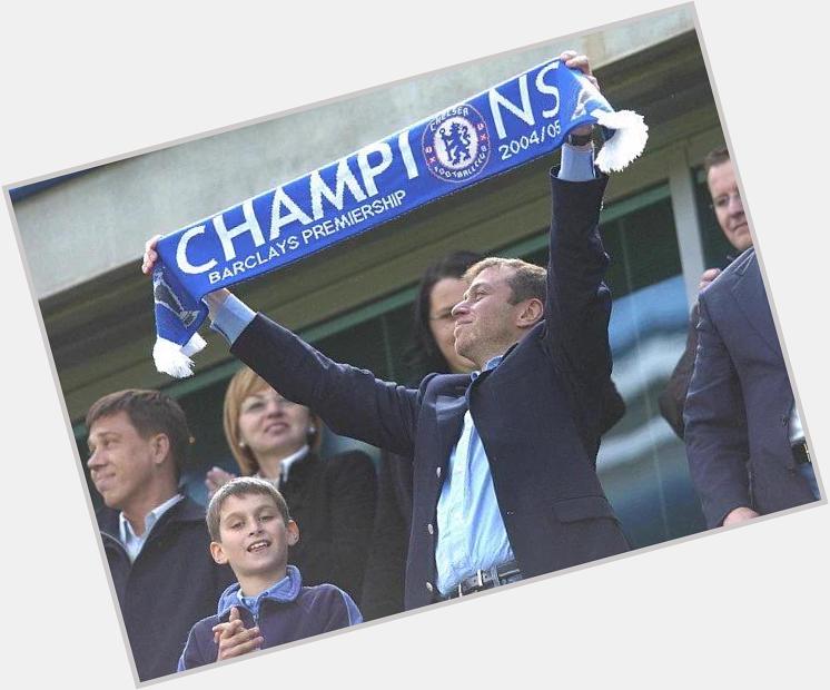 Happy birthday to owner Roman Abramovich who turns 49 today.  
