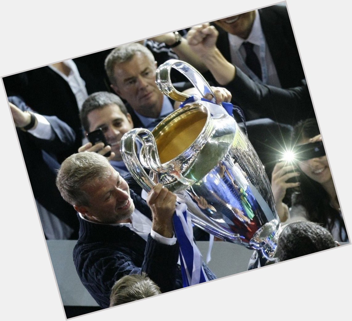 HAPPY BIRTHDAY TO THE ONE AND ONLY ROMAN ABRAMOVICH   the things he had done for our club are  