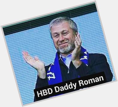 Happy birthday to you our Blues owner Roman Abramovich we are thank god that you\re still with US 