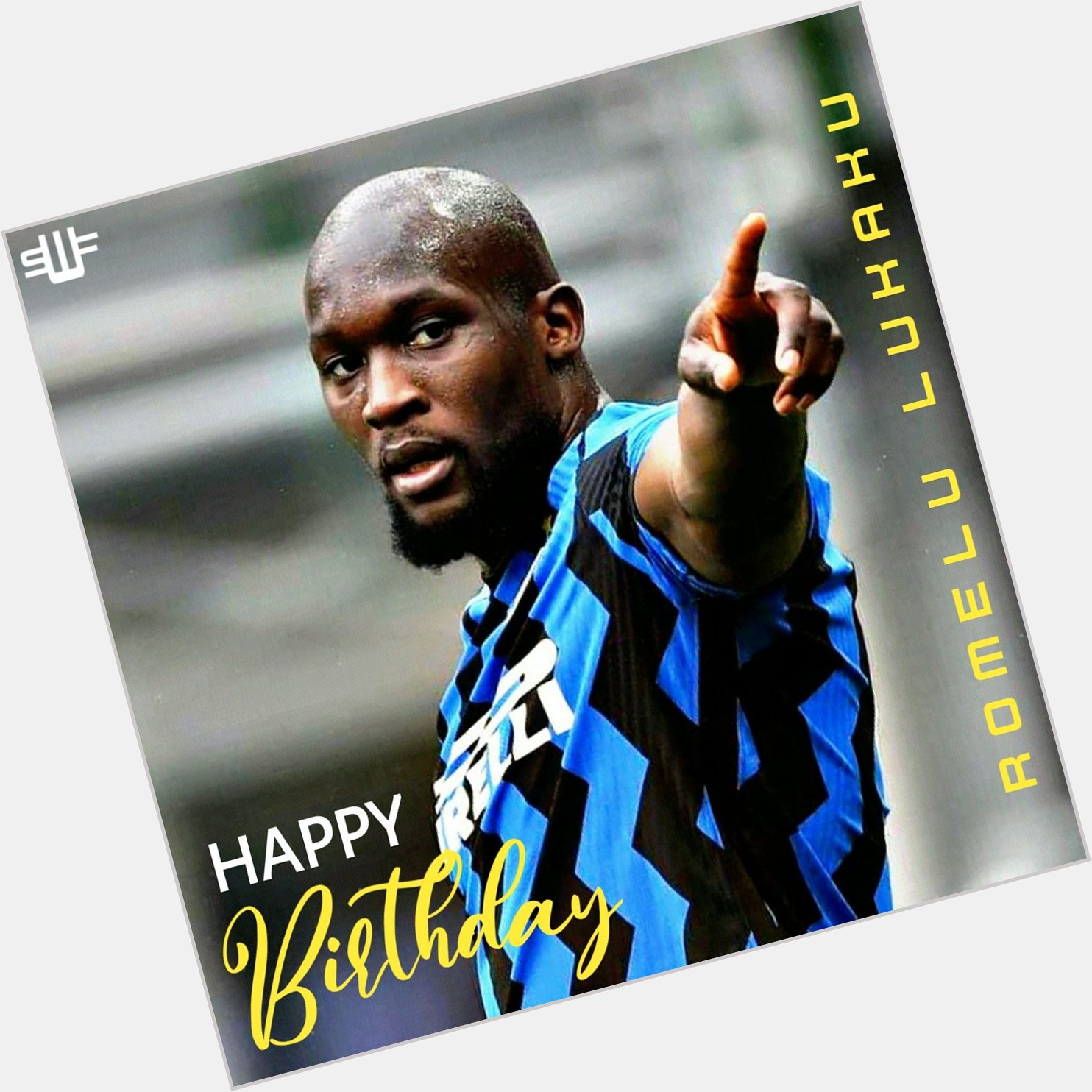 The King of Milan?  Happy birthday Romelu Lukaku  