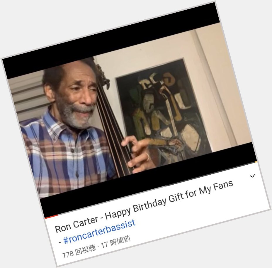 Ron Carter - Happy Birthday Gift for My Fans -  