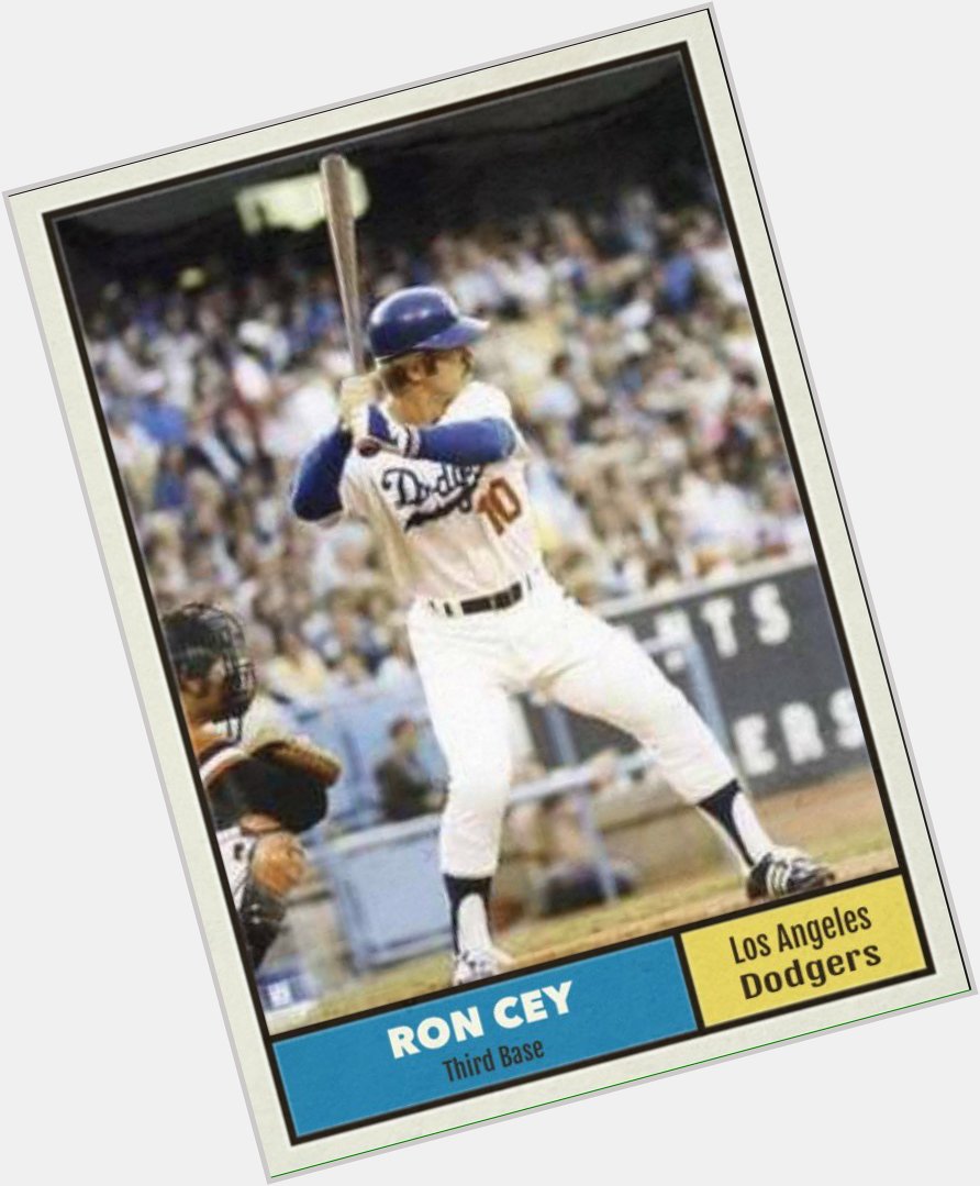 Happy 69th birthday to Ron Cey. Waddle along today, penguins. 