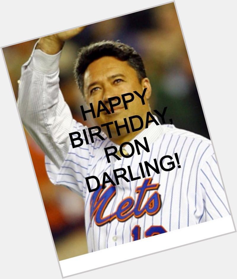 Happy birthday to Ron Darling, who turns 54 today! 