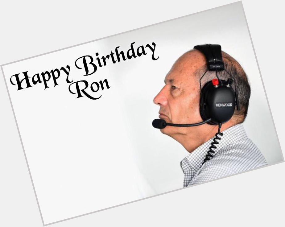 Happy birthday Ron Dennis   