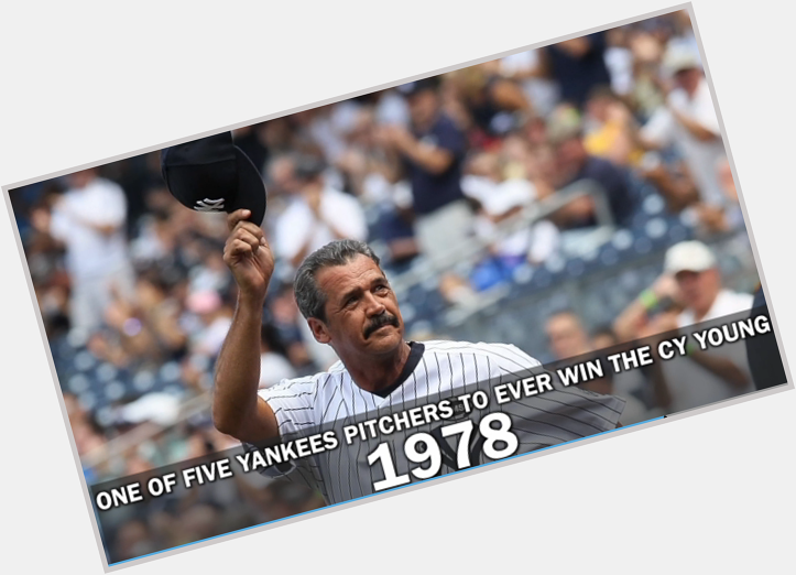 Happy birthday, Ron Guidry. Here are five amazing facts about the Yankees legend:  