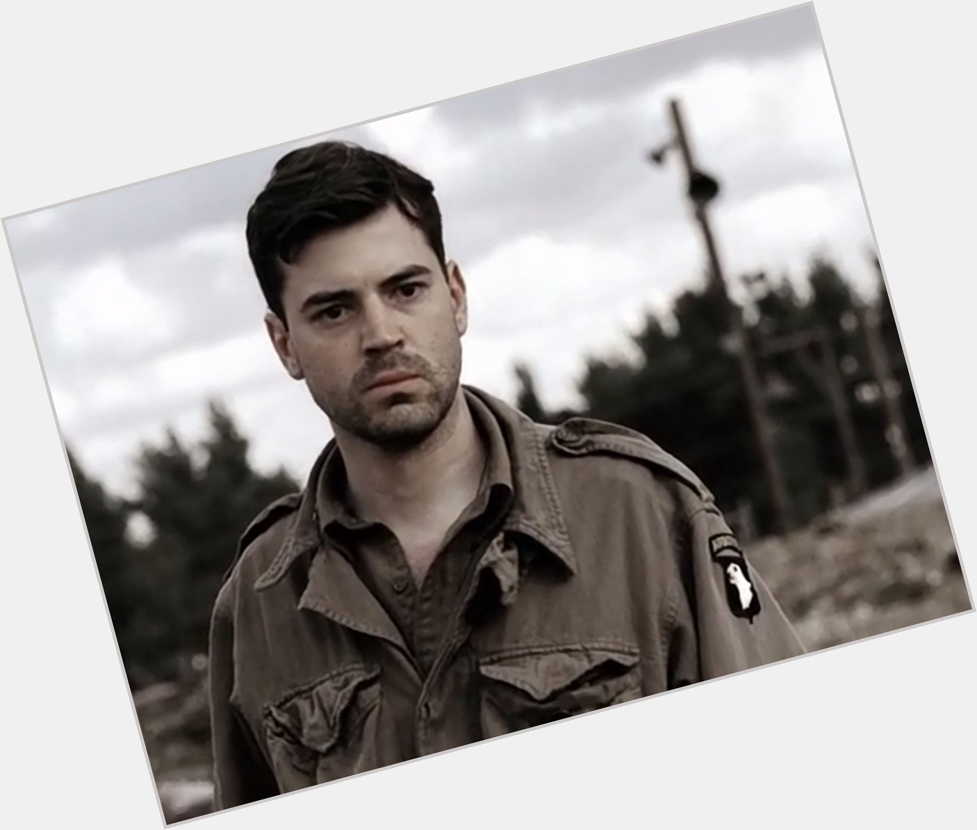 Happy Birthday to Ron Livingston, who was outstanding as Lewis Nixon in Band of Brothers. 