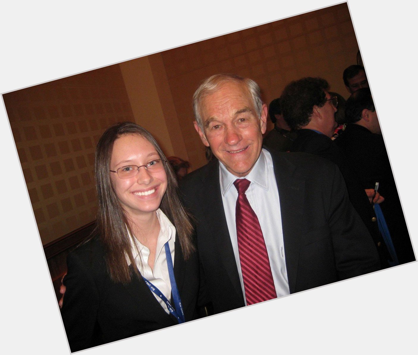 Without Ron Paul, I wouldn\t have met some of my best friends from college or my fiancé. Happy 80th birthday! 