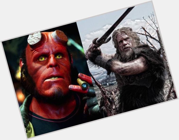 \" HAPPY BIRTHDAY to Ron Perlman aka HELLBOY! Turning 65 Years Old Today.  luv this guy