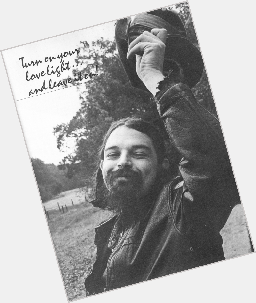 \"Turn on your LoveLight - and leave it on!\" Happy Birthday to Ron \"Pigpen\" McKernan 