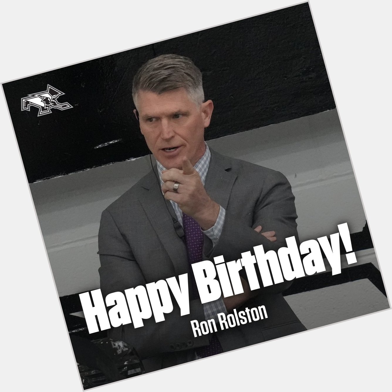 Happy Birthday to Associate Head Coach Ron Rolston! 