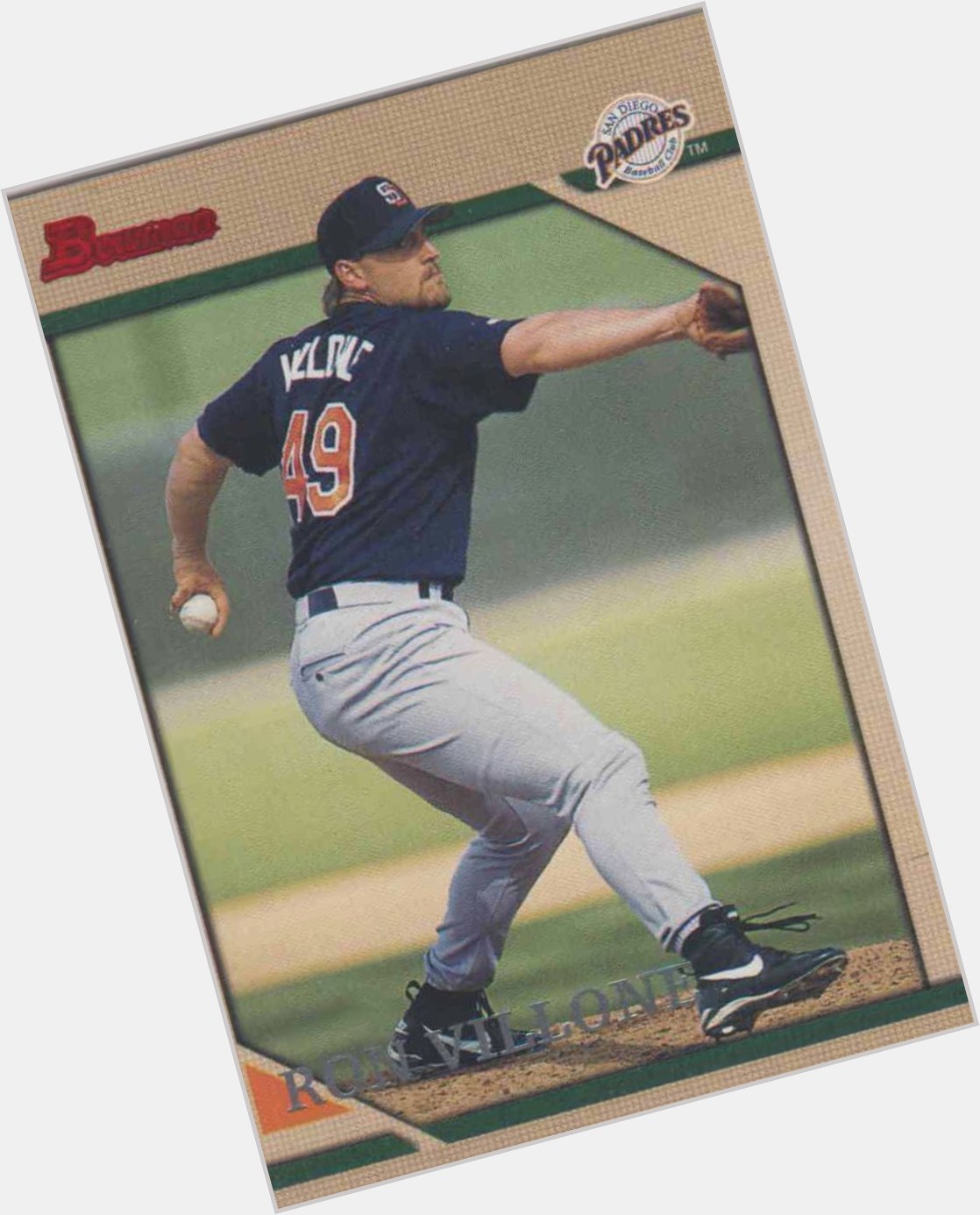 A Happy Birthday to former Pitcher Ron Villone. He pitched for the Padres in 1995-1996. 