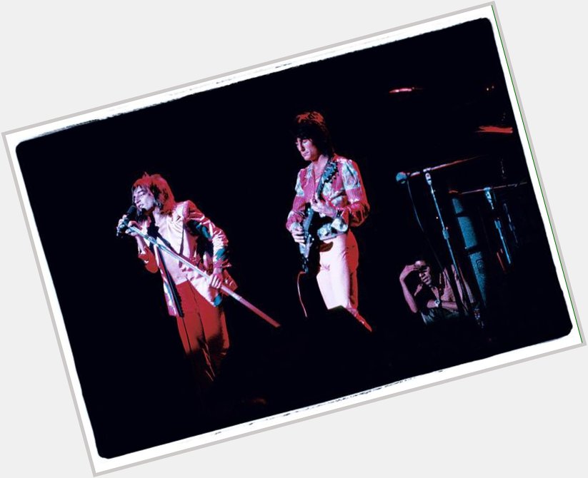 Happy Birthday Rod Stewart and Ron Wood, Fillmore East, February, 1971 by Amalie R. Rothschild 