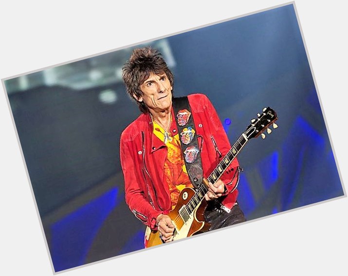 Happy 70th birthday (Rolling Stone) Ron Wood! It\s Only Rock and Roll, But I Like it. 