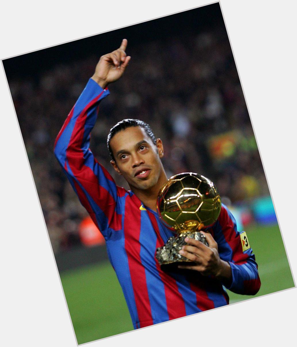 Ronaldinho Gaúcho winning on and off the field. Happy birthday legend! 