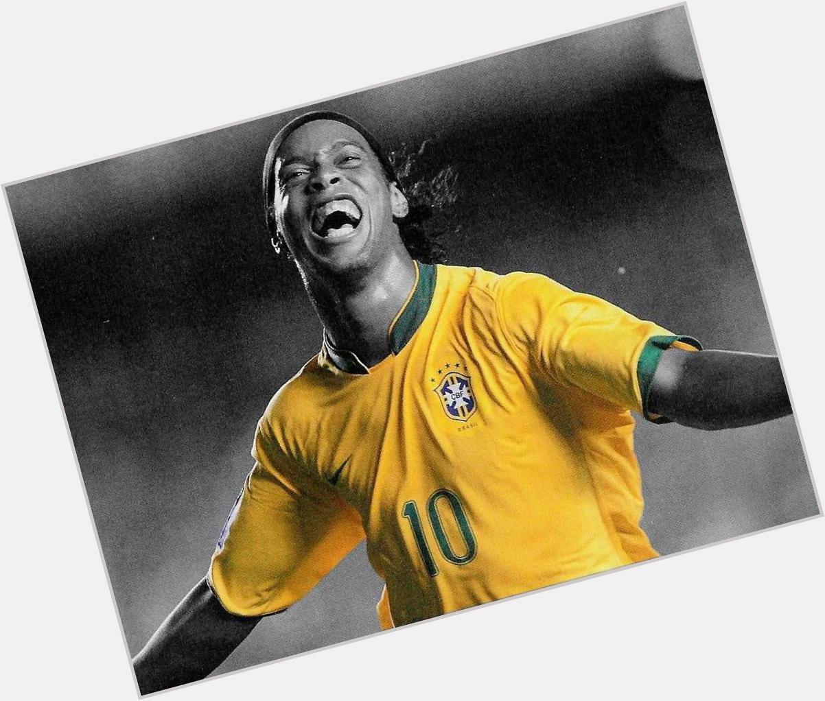\"I learned all about life with a ball at my feet.\" Happy Birthday Ronaldinho Gaucho.  