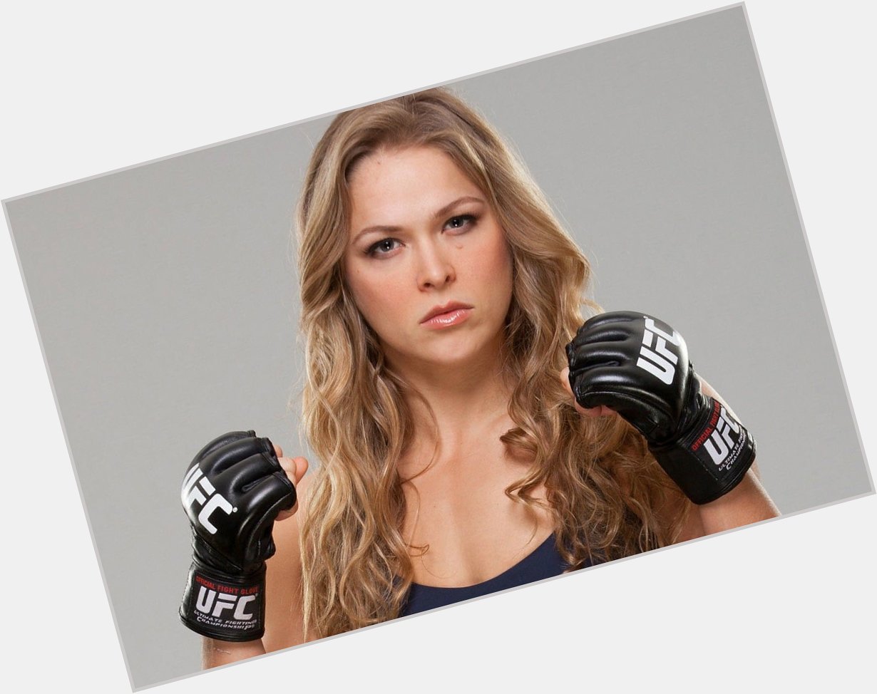 Happy today to Ronda Rousey who turns 30!   Products here:  