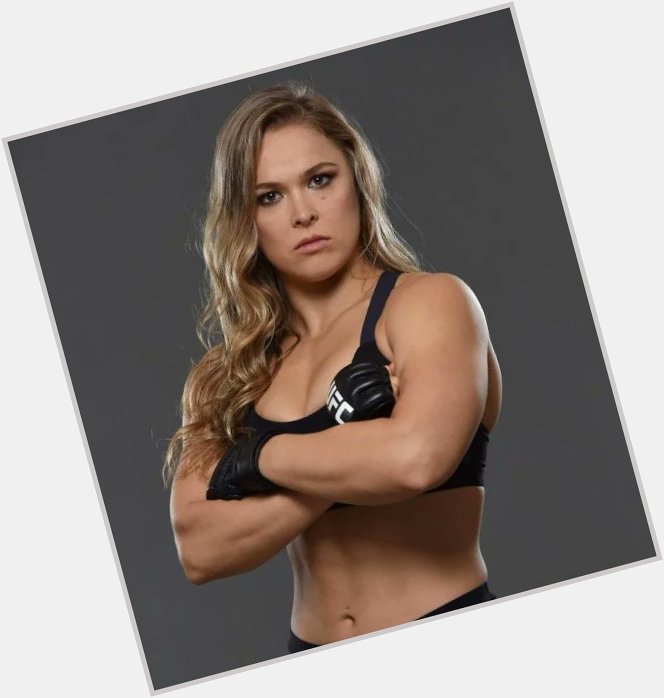 Happy birthday to former UFC And WWE woman champion Ronda Rousey 