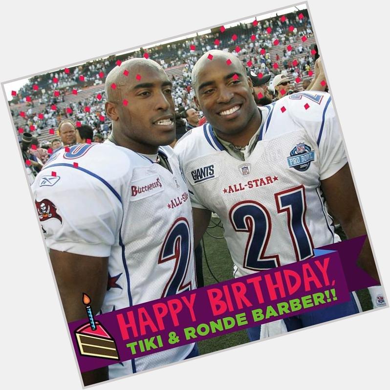 Happy 40th Birthday to Tiki & Ronde Barber!  : Ted S. Warren/AP by nfl  