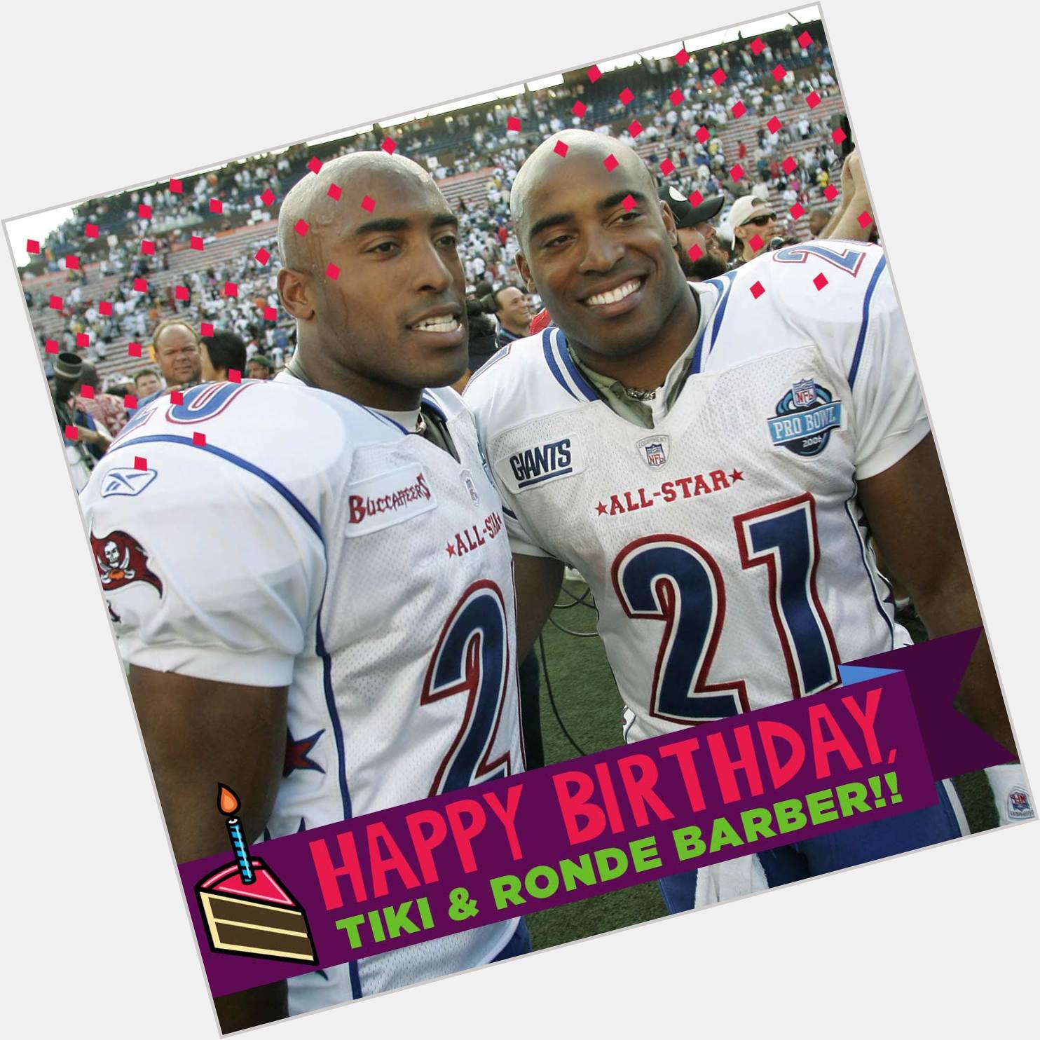 Happy Birthday to & Ronde Barber! 