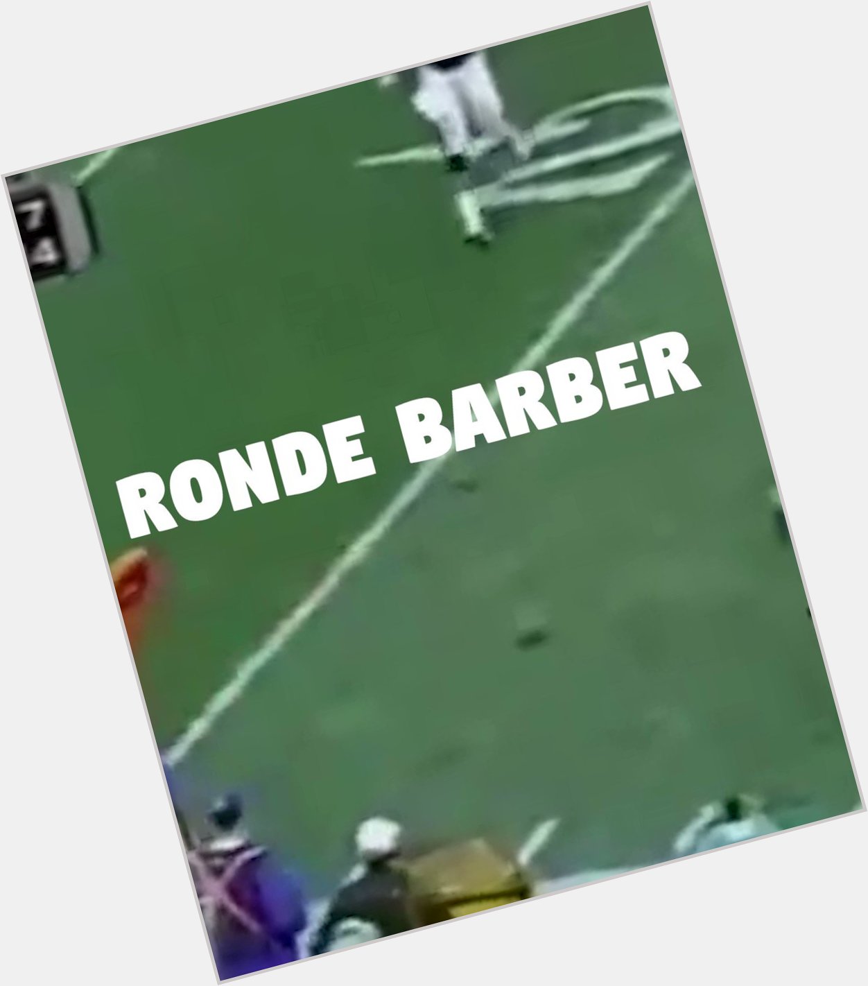 Those early 2000s Bucs defenses were LOCKDOWN.    Happy Birthday Ronde Barber!   